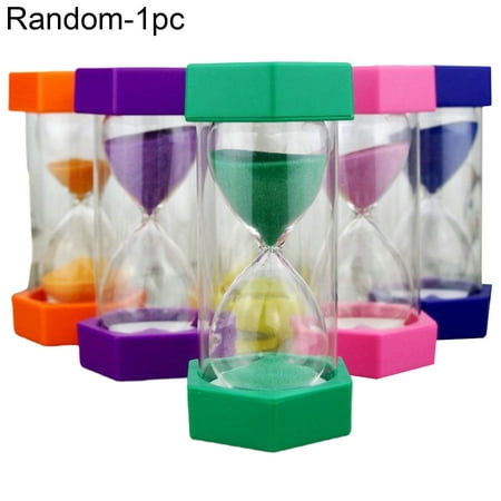 Bigstone 5/10/15/20/30min Hourglass Sandglass Sand Clock Kitchen Timer Child Game Toy(Random Color)