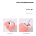 thumbnail image 1 of Bola de juguete eléctrica para gatos, bola rodante automática de 80 mAh para jugar en interiores (rosa) Likrtyny Libre de BPA, 1 of 8