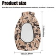 thumbnail image 7 of KUIFORTI Camo ATV Seat Cover All-Weather Protection 4-Wheeler Seat Covers Polyester ATV Back Seats Powersports Cushion Covers Fit for Most Polaris Sportsman Polaris Scrambler Honda Rancher, 7 of 7