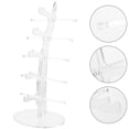 thumbnail image 3 of Acrylic Clear Glasses Stand Riser Display Stand Sunglasses Organizer Sunglasses Holder Rack, 3 of 8