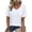 White(Womens Shirts), variant on GUACER Womens T Shirts Trendy V Neck Short Sleeve Blouses Relaxed Fit Pocket Casual Tee Tops
