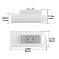 thumbnail image 2 of Maytalsory Adaptateur de Charge Magnétique Compact et Portable pour Redmi Watch 3 Redmi Smart Band 2 pour Band Blanc 1Ensemble, 2 of 6