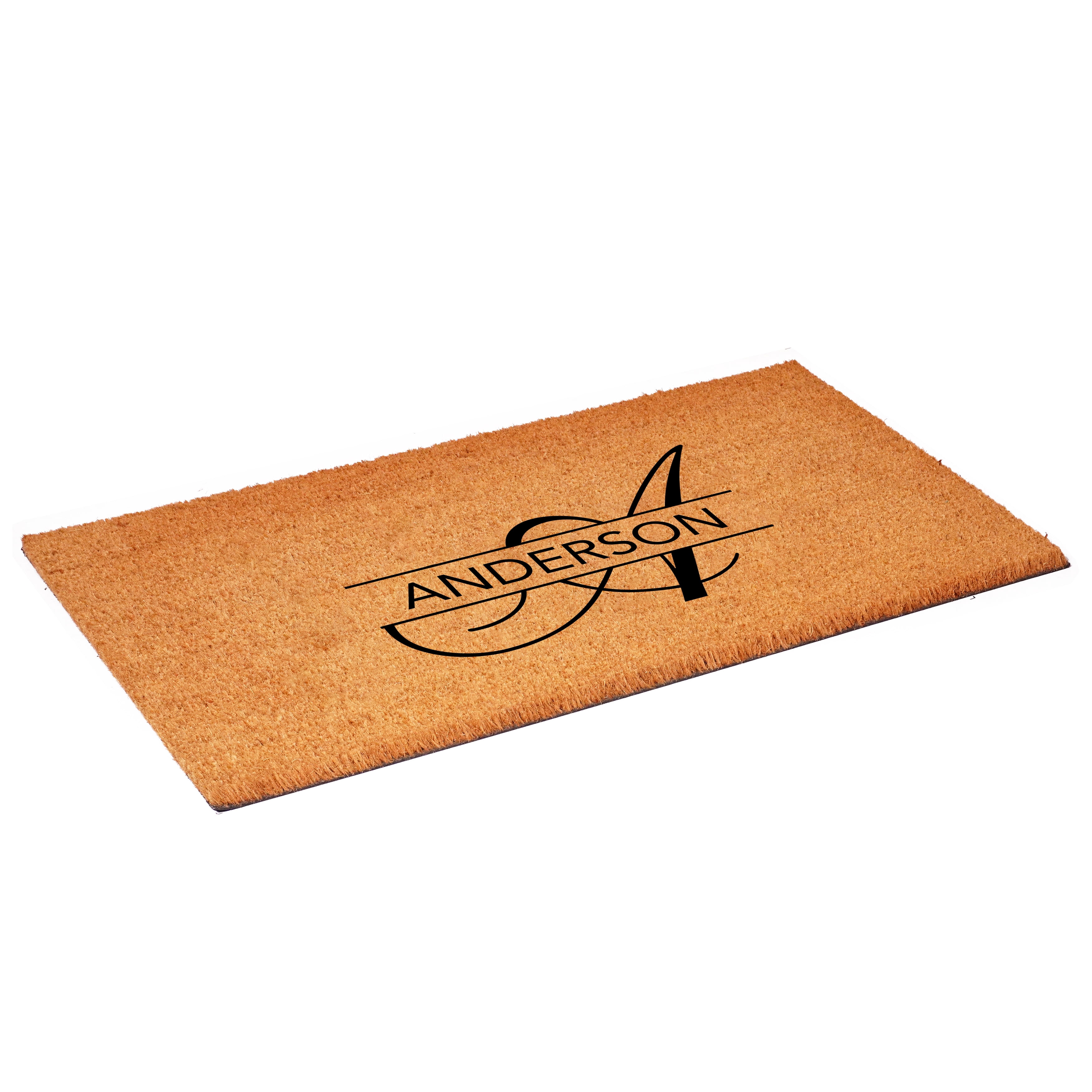 Calloway Mills 110781729 Anderson Personalized Doormat 17" x 29"