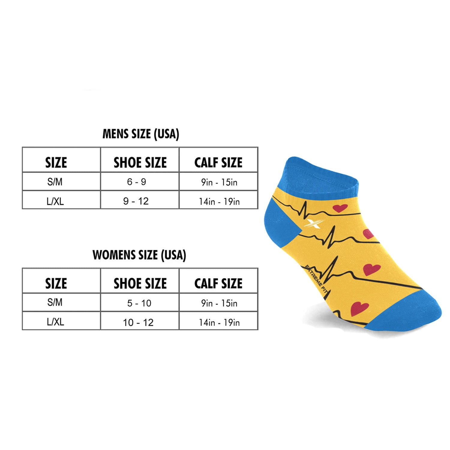 Compression Socks - Ankle High for Running, Athtletics, Travel - 6 Pair