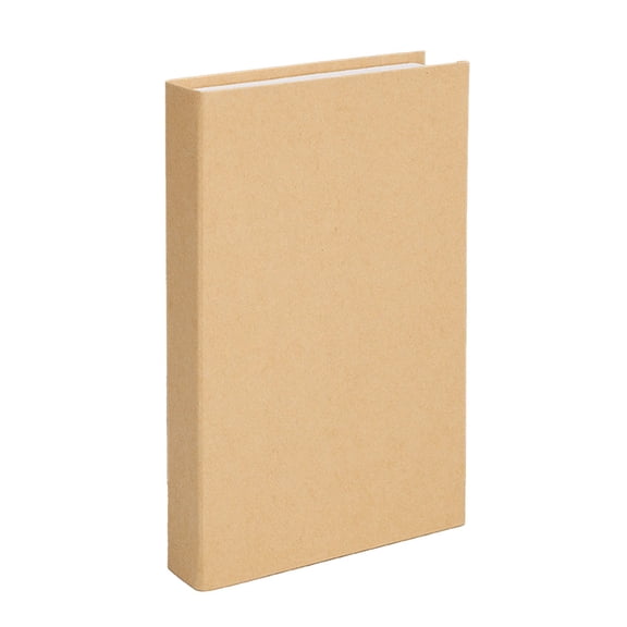 Billuyoard Libro de simulación Micro decoración decoración hecha a mano accesorio Artificial ornamento para estudio dormitorio habitación Decoración Amarillo claro 22*15.5*4.5