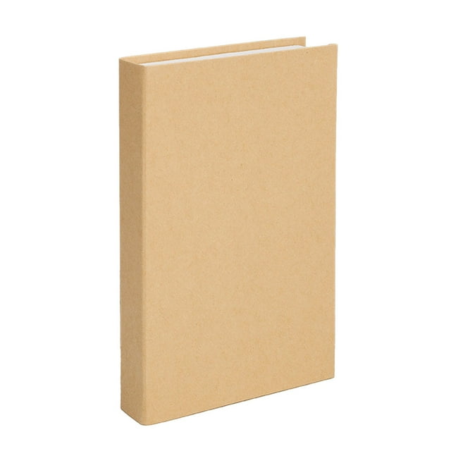 Libro de simulación Inteprter Decoración en blanco accesorio de moda hecho a Mano para el hogar amarillo claro 22*15.5*4.5