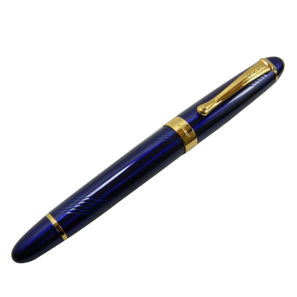 Buy New Jinhao X450 Fountain Pen White Medium Nib Blue Online at Lowest