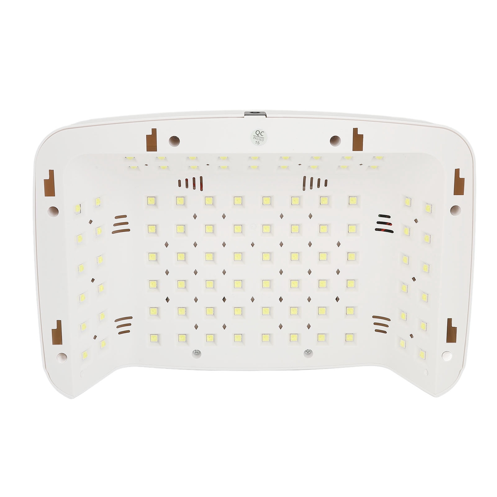 YAHHU UV Nail Dryer with Arm Rest Fast Dry 90pcs Lamp Chips 10S/30s/60s/99s UV LED Nail Gel Lamp for Home Salon Use 100-240V US Plug 11.41 inches / 29 cm