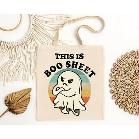 vintage This Is Boo Sheet Classic Tote Bag-TH15355