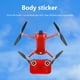 thumbnail image 1 of Drone Body Remote Controller Sin pegatina de pantalla para DJI Mini 3 Pro (Rojo), 1 of 7