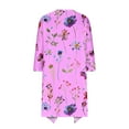 thumbnail image 3 of LOVZFMLL Cardigan for Women's Gradient Printed Long Sleeved Irregular Hem Pleated CardiganCardigan, 3 of 5
