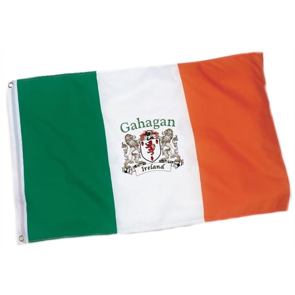 Gahagan Irish Coat of Arms Flag - 3'x5' foot.