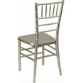 thumbnail image 6 of YYEAN Mahogany Resin Stacking Chiavari Chair 18.5"D x 15.75"W x 36.5"H-Champagne, 6 of 11