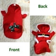 thumbnail image 3 of Christmas Dog Costume, Christmas Pet Clothes with Gift Box, Pet Cosplay Costumes Party Dressing up, Dogs Cats Outfit for Small Medium Large Dogs Carry S, 3 of 7