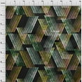 thumbnail image 4 of oneOone Cotton Poplin Green Fabric Geometrical Lines Sewing Material Print Fabric By The Yard 42 Inch Wide, 4 of 4