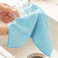 thumbnail image 3 of Ettsollp Microfiber Cleaning Cloth 9 Colors Absorbent Lint-free Dishcloth with Reinforced Edge Reusable Cleaning Rags for Housekeeping Kitchen Car, 3 of 8