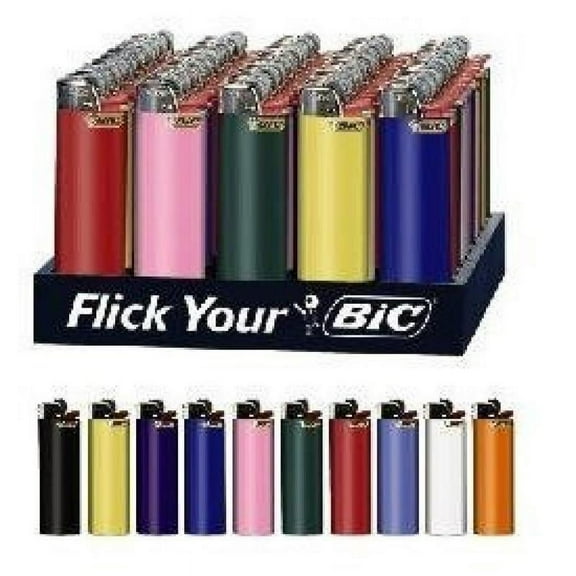 BIC Classic Lighter 50ct Tray Regular Lighter