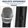 thumbnail image 4 of LEEYNEER Accessoire de Microphone pour Enfants Simulation de Micro Accessoire de Costume de Chanteur Accessoire de Jeu de Rôle Fourniture de Fête Musicale, 4 of 6