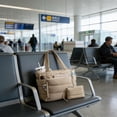 thumbnail image 4 of Klonfd Fashionable Quilted Tote With Multiple Compartments Short Distance Travel Luggage, 4 of 6