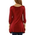 thumbnail image 3 of Women's 3/4 Merrow Stitch Tunic, 3 of 4