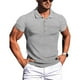 thumbnail image 5 of Camisetas tipo polo ajustadas para hombre con cuello, camiseta elástica para hombre, camisetas lisas, camisetas rojas para gimnasio, sin logotipo, a rayas, musculosas, de verano, talla 5xl, normal y c, 5 of 5