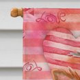 thumbnail image 3 of Carolines Treasures BB9810CHF Yorkshire Terrier 2 Love Flag Canvas House Size  Large multicolor, 3 of 4
