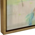 thumbnail image 4 of Maklaine Modern Canvas Fabric Framed Abstract Art in Multi-Color, 4 of 4