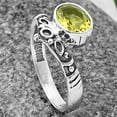 thumbnail image 4 of Natural Lemon Quartz 925 Sterling Silver Ring s.8.5 Jewelry DGR1121_A_8.5 R-1046, 4 of 7
