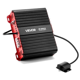 Power Acoustik CPT1-5500D Mono Block 5500 Watt 1 Ohm Stable Class D with  Dash Mount Remote Gain Control, Phase Switch and Selectable 45Hz Bass Boost  - Walmart.com