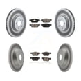 thumbnail image 1 of Transit Auto Front Rear Coated Disc Brake Rotors and Semi-Metallic Pads Kit for Car Ford Escape Lincoln MKC KGS-100976, 1 of 11