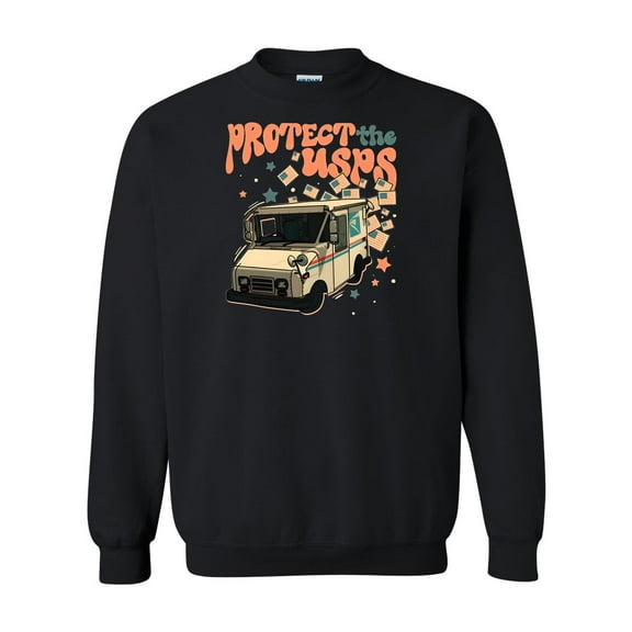 Save The USPS Postal Service Support Mail Crew Worker Sweatshirt