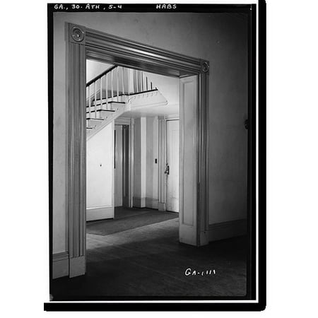 Historic Print, Ross Crane House, Pulaski & Washington Streets, Athens, Clarke County, GA - 4, 18" x 24"