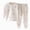 H01-Light Pink, variant on TOWED22 Toddler Baby Boy Fall Winter Outfit Waffle Solid Color Long Sleeve Sweatshirts Stretch Jogger Pants Newborn Clothes Set Size:6-12 M,Color:Light Pink