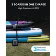 thumbnail image 3 of Bomba eléctrica TOPUMP TPS260-20PSI para SUP, barcos y kayaks de 2,78 libras, 3 of 7