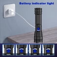 thumbnail image 3 of EIGTHTAIL 120000 Lumens Powerful Flashlight  Rechargeable XHP70.2 Super Bright Tactical Led Flashlight Zoom Torch, 3 of 11