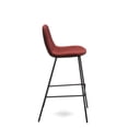 thumbnail image 2 of Pemberly Row Velvet Performance Counter Height Stools (Set of 2) in Red, 2 of 7