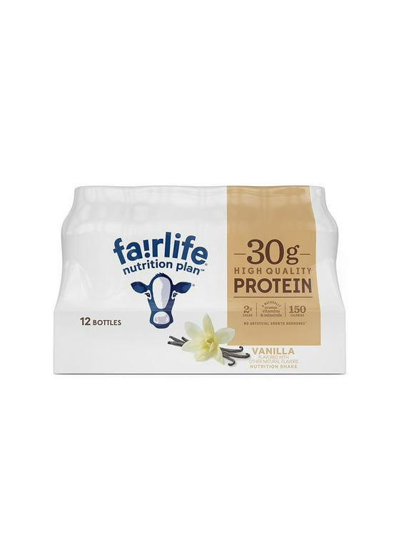 Fairlife Nutrition Plan 30g Protein Shake, Vanilla (11.5 fl. oz, 12 Pack)