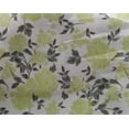 thumbnail image 4 of oneOone Georgette Viscose Fabric Leaves & Floral Ikat Print Fabric BTY 42 Inch Wide, 4 of 4