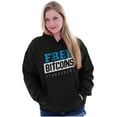 thumbnail image 4 of Free Bitcoins Tomorrow Cryptocurrency Unisex Plus Fleece Graphic Hoodie Brisco Brands 5X, 4 of 5