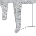 thumbnail image 3 of Benjara Outdoor 120 LED Light Christmas Decor Reindeer Set of 6- Silver Metal, 3 of 9