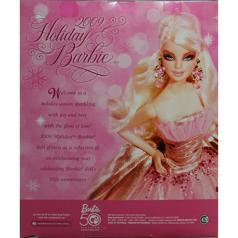 2009 Holiday Barbie NRFB 69030 Mint Box Walmart