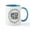 White/Blue Inside, variant on CafePress - Bride Tribe - 11 oz Ceramic Mug - Novelty Coffee Tea Cup