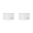 thumbnail image 1 of Bolsa de malla Moyic Organizador de refrigerador Doble compartimento Blanco 1 PC, 1 of 6