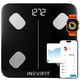thumbnail image 1 of Báscula inteligente de grasa corporal INEVIFIT, analizador digital de composición corporal con Bluetooth de alta precisión para baño. Mide peso, grasa corporal, agua, músculo, grasa visceral y masa ós, 1 of 5