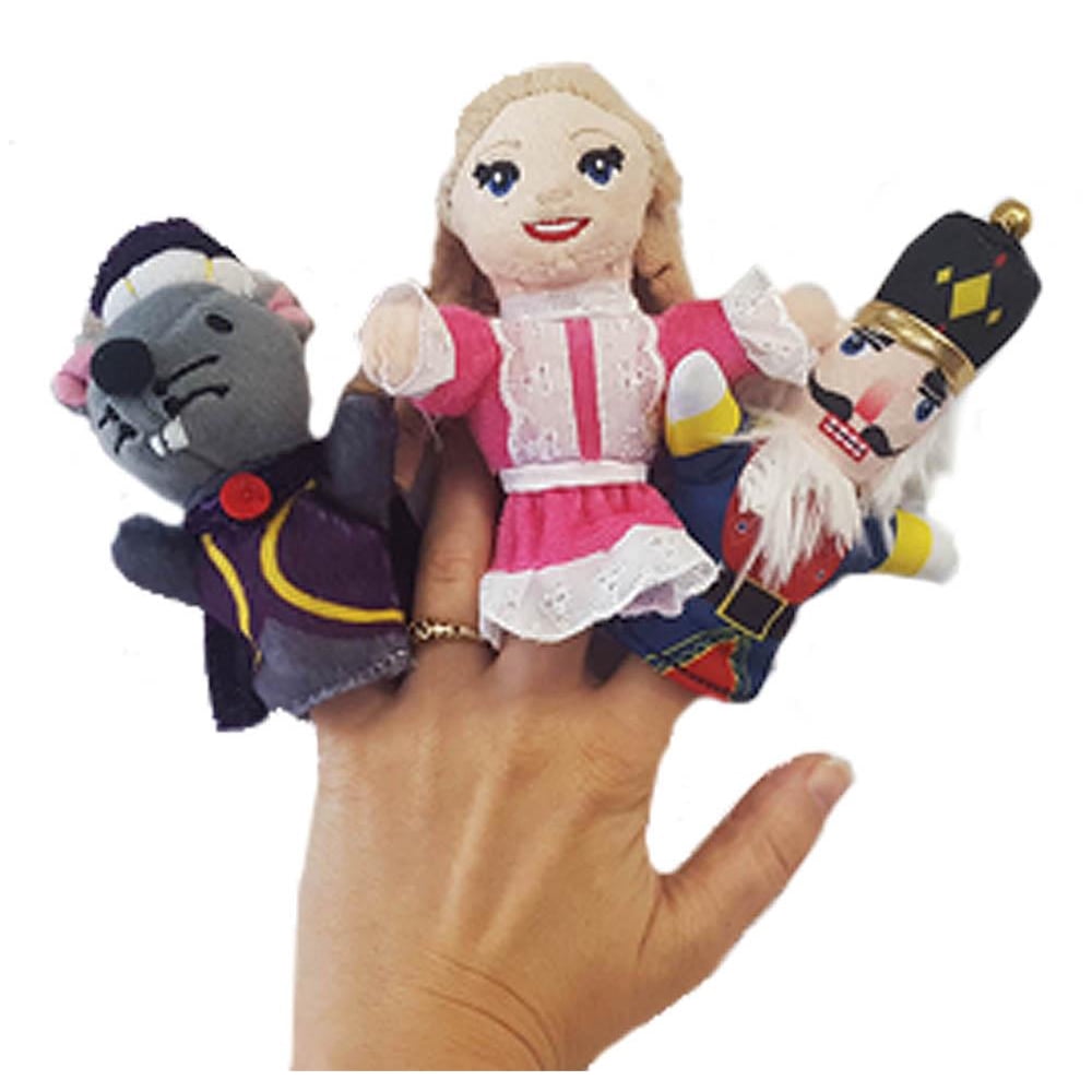 The Nutcracker Finger Puppet (Set of 3 Characters) Great Christmas