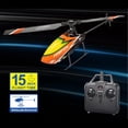 thumbnail image 4 of Mini RC Sunnimix 4 canales de Control remoto avión interior naranja juguetes mini helicóptero, 4 of 8