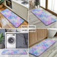 thumbnail image 6 of Rainbow Unicorn Pattern Kitchen Rug Mat,Kitchen Runner Rugs Non Skid Washable,Decorative Kitchen Floor Mats for Kitchen,Sink,Laundry,17"x47.2", 6 of 7