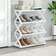 thumbnail image 1 of Zapatero Moderno de Metal, Organizador de Almacenamiento Multicapa con Capacidad para Hasta 8 Pares de Zapatos., 1 of 6