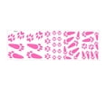 thumbnail image 3 of Pegatinas con estampado de de Pascua, calcomanías para el suelo, pegatinas para ventanas, pegatinas con huellas de conejo, adhesivos Macarena Calcomanías de piso, 3 of 8
