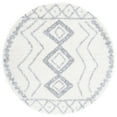thumbnail image 4 of SAFAVIEH Parma Frank Geometric Shag Area Rug, Ivory/Grey, 8' x 10', 4 of 10